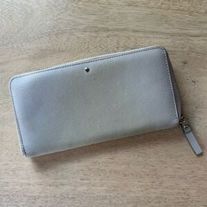 Gray Kate Spade Wallet